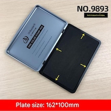 El Istampası Büyük Boy 175 117mm Siyah Mürekkep Pedi 9893 Karışık