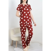 Seka Store Seka Alt Üst Aynı Pegasus Pijama Takımı Bordokalpli - 50419.1048. Çok Renkli