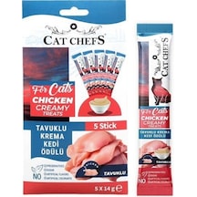 Tavuk Ve Kremalı Kedi Ödül Maması 14 Gr X 5 Adet