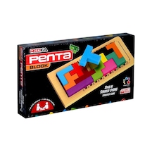Redka /Kumtoys Redka Penta Blook Ahşap Akıl Zeka Eğitici Oyuncak