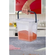 6 Litre Tutma Saplı Bakliyat Ve Un Saklama Kabı, Hh.c.761 Diğer