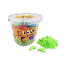 Lino Kinetik Kum Kovalı 500 Gr 3 Lü Kalıp Yeşil Ln-500y Çok Renkli