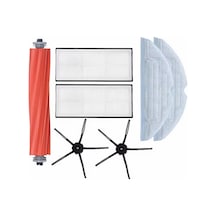 Roborock S7 Max Ultra Uyumlu 1 Adet Ana Fırça 2 Adet Filtre 2 Adet Siyah Yan Fırça 2 Adet Mop Paspas