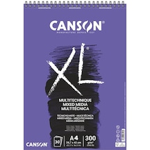 Canson Xl Çok Amaçlı Sanatsal Blok A4 Çok Renkli