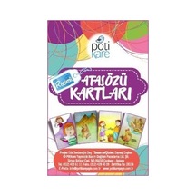 Pötikare Yayınları Poti Kare Resimli Atasözü Kartları 50 Sayfa Eğitici Kitap Kolektif Yazar Okul Öncesi Yaş Aralığı