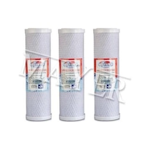 Su  Arıtma Cihazı Blok Karbon Filtre 10 Inch 3 Adet