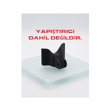 Agv K6 - K6s Uyumlu Aksiyon Kamera Aparatı - Kask Çene Bağlantı Aparatı Siyah