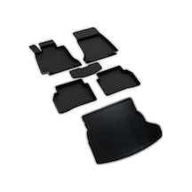 Mercedes C Serisi W205 Ferrous 4D Paspas ve Rampalı ve Kulaklı 3D Bagaj Havuzu 2015 ve Üstü