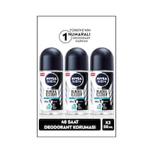 Nivea Men 5 in 1 Invisible Black & White Fresh Erkek Roll-On Deodorant 3 x 50 ML