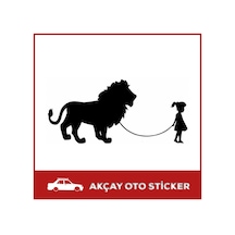 Tasmalı Aslan Sticker Aslan Oto Sticker Araba Sticker Arma