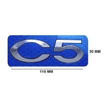 Citroen C5 Nikel Arka Bagaj Yazısı