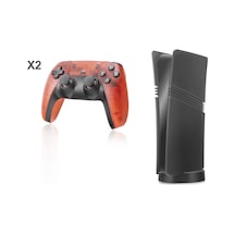 Ultra Retro Oyun Konsolu Hdmı Çift Gamepad Seti 128 Gb Hafıza Kartlı 2.4g Kablosuz Siyah Gs5