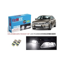 Vw Passat B7 Led Plaka Aydınlatma Ampul Seti Femex Parlak Beyaz