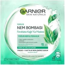 Kağıt Yüz Maskesi Ferahlatıcı Nem Bombası 28 Gr