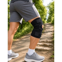 Açık Patella Ligamentli Dizlik Yan Destekli Esnek Ayarlanabilir Diz Desteği Çok Renkli