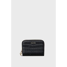 Calvin Klein Bayan Cüzdan Lv04f1095g Ub1 Siyah Siyah