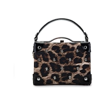 Tamer Tanca Kadın Vegan Leopar Omuz Çanta 921 26998 Bn Cnt Y25 Leopar Leopar