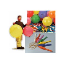 Lastikli Punc Balon - 50 Adet Standart