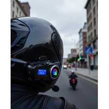Kask Kulaklığı Lcd Ekranlı Bluetooth 5.3 Uczzzq58intercom-4