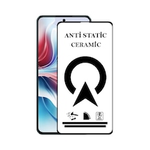 Oppo Reno 11f İle Uyumlu Tam Kaplayan Fiber Nano Ekran Koruyucu Cam