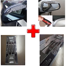 Volkswagen Beetle Uyumlu Kapı Eşiği Ve Ayna Yağmur Koruyucu (554255044)