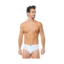 Tutku Erkek Beyaz 6lı Slip Beyaz