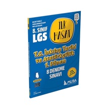 2023 8.Sınıf LGS 1.Dönem T.C. İnkılap Tarihi ve Atatürkçülük İlk Hasat 8 Deneme- Muba Yayınları