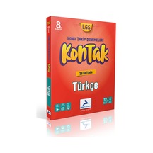 Paraf 8. Sınıf Türkçe Kontak Konu Takip Denemeleri Yeni Nesil