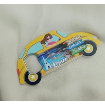 Magnet Açacak Gazoz Şişe Açacağı Mıknatıslı Buzdolabı Süsü Vosvos Araba Kule Çok Renkli