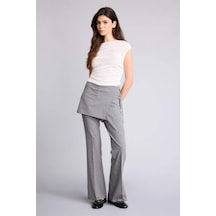 Defacto Flare Fıt Normal Bel Standart Boy Pantolon G9501ax26spgr394 Gri-gr394