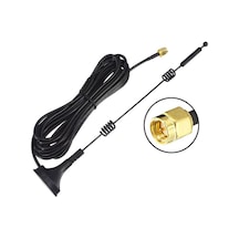 Electroon 2.4g/5.8g 12dbi 22cm Yaylı Dış Ortam Modem Wifi Anteni - 1adet