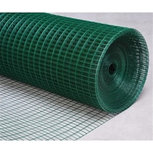 Puntalı Pvc Kaplı Tel- Bahçe Kümes Teli 100 Cm Yükseklik 12 Mm G
