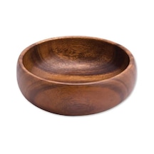 Zem Kuruyemişlik 10 CM. Yuvarlak 6 Adet (Akasya Ağacı)