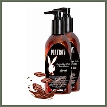 Bezos Süper Çikolata Aromalı Vücut Masaj Yağı 120ml Chocolate Flavored Massage Oil 2 Adet Bezos1