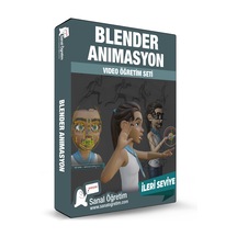 Blender Animasyon Video Ders Eğitim Seti