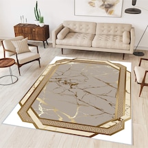 Rovigo Home Dijital Baskı Yıkanabilir Kaymaz Taban Salon Halısı RVG0313-SD706 Çok Renkli