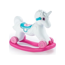 Dolu Unicorn Tekerlekli Sallanan At 2509