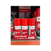 Würth Quick Fresh Pure 100 Ml Klima Koku Bombası Araç Içi Tazeleme Spreyi Kötü Koku Giderici