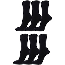 Unisex Klasik Pamuklu Soket Çorap 6'Lı Paket