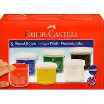 Parmak Boyası 6 Renk 6 X 25 Ml