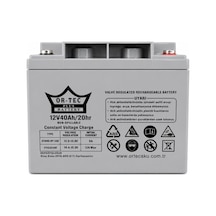 Or-tec 12v 40ah Bakımsız Kuru Akü