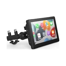 7'' Carplay Motosiklet Gidon İçin Su Geçirmez Navigasyon Akıllı Ekran İos Ve Android Uyumlu
