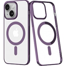 Apple, Uyumlu iPhone 14 Plus Kılıf Element Magneticsafe Sert Kapak - Mor