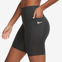 Nike Fast Women's 7 Running Yüksek Belli Şort Tayt Antrasit Cz9165-070 Siyah