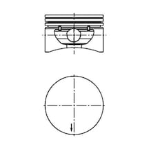 Opel Astra Z16xe 2001-2005 Piston Sekman 79.00 Std 13101859 Goetze