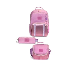 Coral High Pembe 3'lü Okul Çanta Seti Set0124411