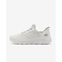 Skechers Bobs B Flex-fan Fav Kadın Beyaz Spor Ayakkabı 117502 Ofwt Beyaz