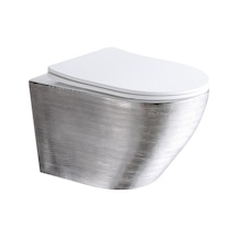 Paluci Twist Silver Kanalsız Asma Klozet