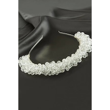 Kristal Gelin Tacı Şeffaf