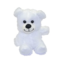 Sevimli Ayıcık Peluş Oyuncak 20 Cm Beyaz Çok Renkli